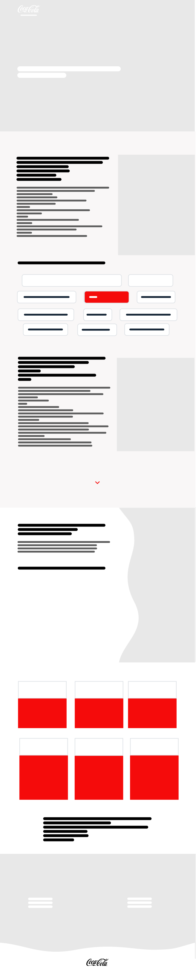 Coca-cola - Wireframe 3