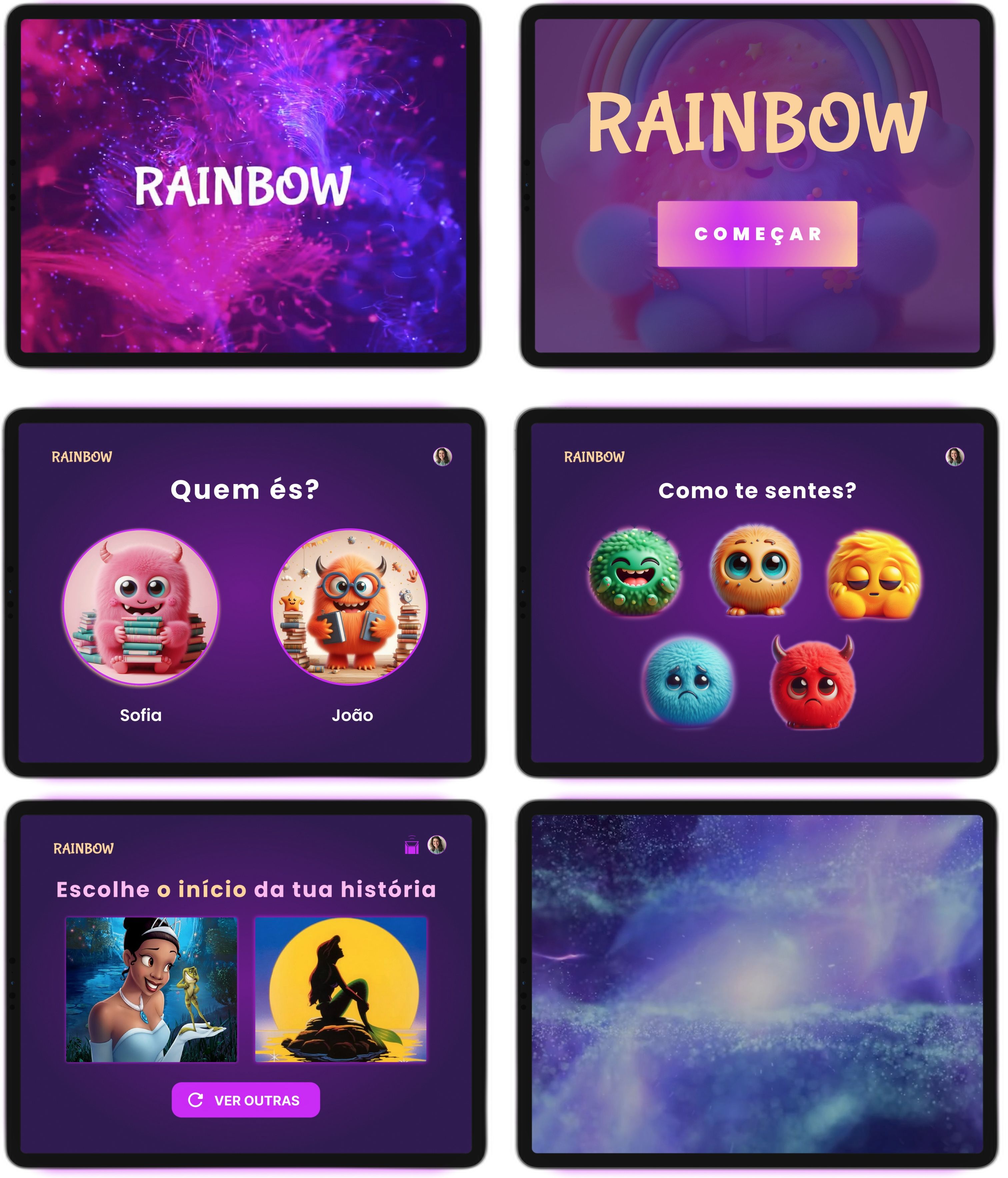 Rainbow tablet prototype